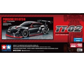 Samochód Tamiya TT-02 Porsche 911 GT3 R (992) 4WD 1/10 KIT | 58745