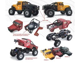 Samochód Zdalnie Sterowany Challenger Crawler Czerwony 1/10 | RGT-EX86170-2 RGT