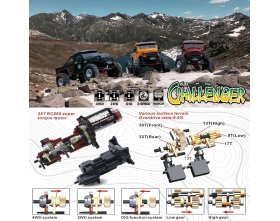 Samochód Zdalnie Sterowany Challenger Crawler Czerwony 1/10 | RGT-EX86170-2 RGT