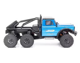 Samochód Zdalnie Sterowany CRX18 Truck Trial 6X6 Niebieski 1/18 | 1.CRX18-6WD-FC-BL HOBBYTECH