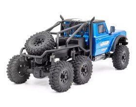 Samochód Zdalnie Sterowany CRX18 Truck Trial 6X6 Niebieski 1/18 | 1.CRX18-6WD-FC-BL HOBBYTECH