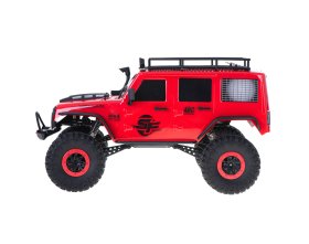 Samochód zdalnie sterowany Jeep 4WD Rock Crawler 1/10 15km/h (czerwony) | 104311 WLTOYS