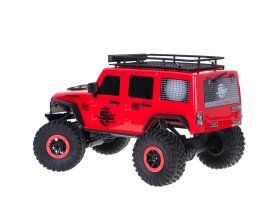 Samochód zdalnie sterowany Jeep 4WD Rock Crawler 1/10 15km/h (czerwony) | 104311 WLTOYS
