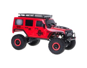 Samochód zdalnie sterowany Jeep 4WD Rock Crawler 1/10 15km/h (czerwony) | 104311 WLTOYS