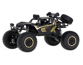 Samochód zdalnie sterowany Rock Crawler metal 2,4GHz 1:8 51cm (czarny)