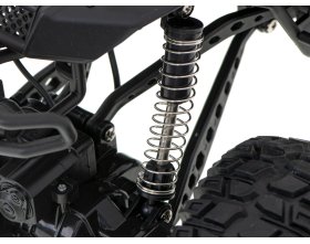 Samochód zdalnie sterowany Rock Crawler metal 2,4GHz 1:8 51cm (czarny)