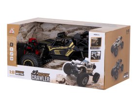 Samochód zdalnie sterowany Rock Crawler metal 2,4GHz 1:8 51cm (czarny)