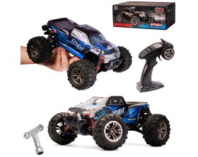 Samochód zdalnie sterowany Q901 Brushless 1/16 2,4GHz 52km/h (niebieski)