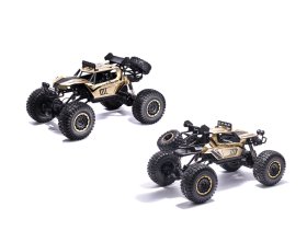 Samochód zdalnie sterowany Rock Crawler metal 2,4GHz 1:8 51cm (złoty)
