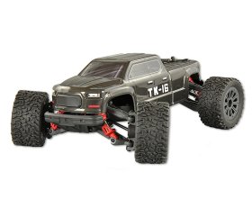 Samochód zdalnie sterowany TK-16 4WD 1/16 (gun metal) | BSTK-16GUN-METAL BSD RACING