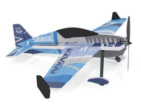 Samolot Akrobacyjny Kavan Savage Mini KIT Niebieski | KAV02.8027