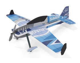 Samolot Akrobacyjny Kavan Savage Mini KIT Niebieski | KAV02.8027
