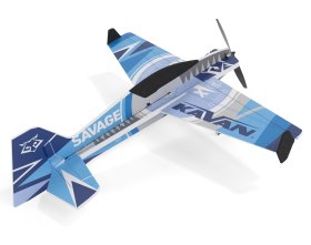 Samolot Akrobacyjny Kavan Savage Mini KIT Niebieski | KAV02.8027