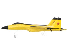 Samolot SU-35 2,4GHz (żółty)