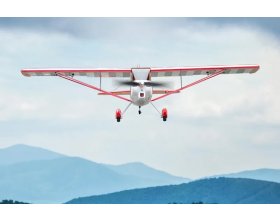 Samolot Super Decathlon V2 KIT 1400mm Czerwony | OMPP002R OMP HOBBY
