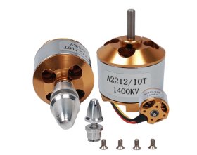 Silnik bezszczotkowy A2212/10T 1400KV 2-3S 180W (ciąg 830g)