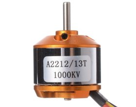 Silnik bezszczotkowy A2212/13T 1000KV 2-3S 135W (ciąg 820g)