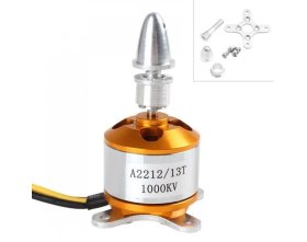 Silnik bezszczotkowy A2212/13T 1000KV 2-3S 135W (ciąg 820g)