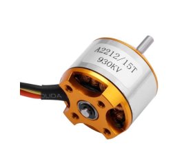 Silnik bezszczotkowy A2212/15T 930KV 2-3S 180W (ciąg 780g)