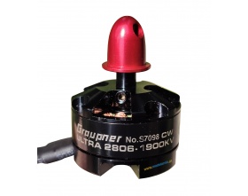 Silnik bezszczotkowy - ULTRA 2806-1900KV CW - S7098 GRAUPNER