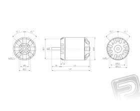 Silnik RAY C3548/05 900KV