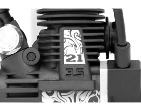 Silnik Żarowy Nitro HT 21R RTR 3,5ccm Pull Starter Szarpanka | GP-HT21R2 HOBBYTECH