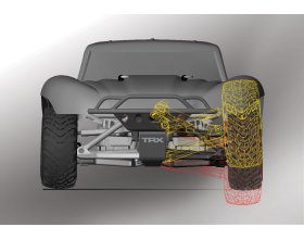 Traxxas Slash 4x4 Short Course Truck 1/16 (czerwony) | 70054-8-RED TRAXXAS