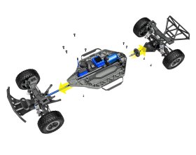 SLASH 4X4 VXL EHD 1/10 (zielony) | 68386-4-GRN TRAXXAS