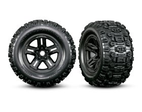 TRAXXAS SLEDGE 6S 1/8 (pomarańczowy) | 95096-4-ORNG