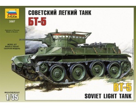 Soviet light tank BT-5 1:35 | Zvezda 3507