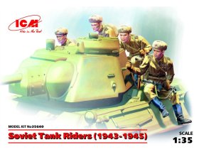 Soviet Tank Riders (1943-1945) | ICM 35640