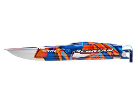 Spartan łódź zdalnie sterowana (pomarańczowa) | 57076-4O TRAXXAS