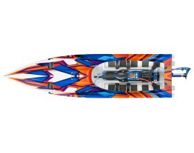 Spartan łódź zdalnie sterowana (pomarańczowa) | 57076-4O TRAXXAS
