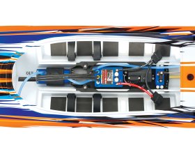 Spartan łódź zdalnie sterowana (pomarańczowa) | 57076-4O TRAXXAS