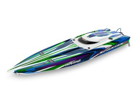Spartan SR łódź zdalnie sterowana (zielona) | 103076-4 TRAXXAS