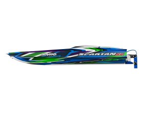 Spartan SR łódź zdalnie sterowana (zielona) | 103076-4 TRAXXAS