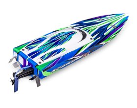 Spartan SR łódź zdalnie sterowana (zielona) | 103076-4 TRAXXAS