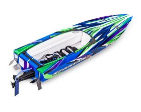 Spartan SR łódź zdalnie sterowana (zielona) | 103076-4 TRAXXAS