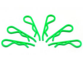 Spinki karoserii (6szt.) zielone | 103119 XCEED