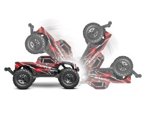 STAMPEDE VXL 4X4 TSM 1/10 (zielony) | 90376-4-GRN TRAXXAS