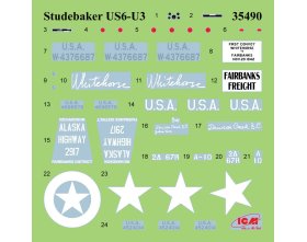 Studebaker US6-U3 US Military Truck 1:35 | 35490 ICM