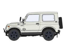 Suzuki Jimny (JA11-5) w/Grill Guard 1:24 | 20650 HASEGAWA