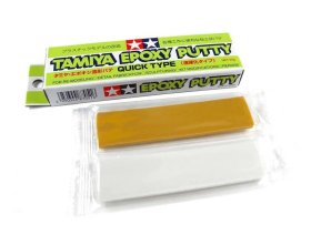 Szpachlówka epoksydowa szybkoschnąca Epoxy Putty Quick Type (25g) | 87051 TAMIYA