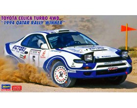 Toyota Celica Turbo 4WD "1994 Qatar Rally Winner" 1:24 | 20578 HASEGAWA