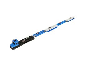 Transporter laweta ciężarówka tor samochodowy XXL + 10 aut (~210cm)