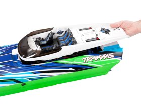 Traxxas DCB M41 Widebody Katamaran Motorówka Zdalnie Sterowana Pomarańczowa 1/10 | 57046-4 TRAXXAS
