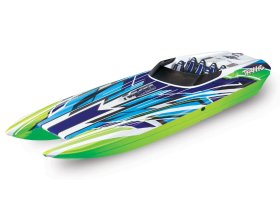 Traxxas DCB M41 Widebody Katamaran Motorówka Zdalnie Sterowana Zielona 1/10 | 57046-4 TRAXXAS