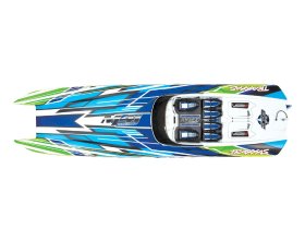 Traxxas DCB M41 Widebody Katamaran Motorówka Zdalnie Sterowana Zielona 1/10 | 57046-4 TRAXXAS
