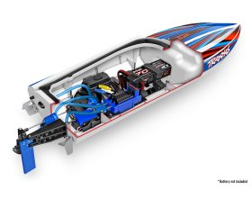 Traxxas Disruptor Motorówka Zdalnie Sterowana Różowa 756mm | 106064-4 TRAXXAS