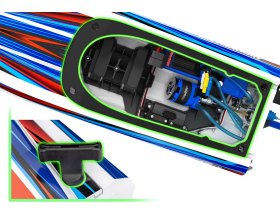 Traxxas Disruptor Motorówka Zdalnie Sterowana Różowa 756mm | 106064-4 TRAXXAS